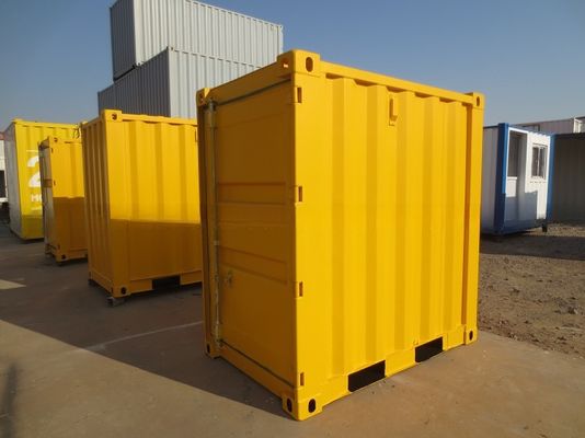 1200 x 2200 x 2260 mm Container à sec porte simple Mini 4ft Corten Steel Portable Storage Container avec certificat CSC