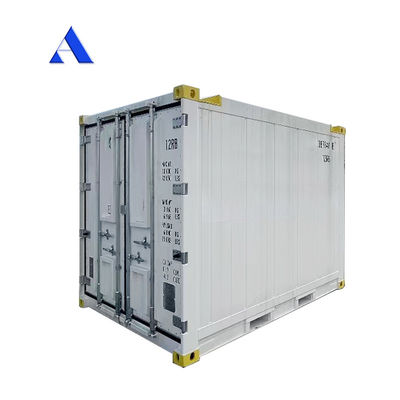 10 pieds DNV 2.7-1 Container standard congélateur réfrigéré en mer congelé Reefer réfrigéré avec certificat CSC et angle de la jambe de la lance Max 45 degrés