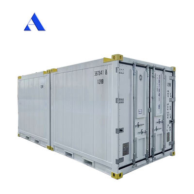 10 pieds DNV 2.7-1 Container standard congélateur réfrigéré en mer congelé Reefer réfrigéré avec certificat CSC et angle de la jambe de la lance Max 45 degrés