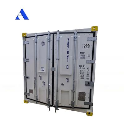 10 pieds DNV 2.7-1 Container standard congélateur réfrigéré en mer congelé Reefer réfrigéré avec certificat CSC et angle de la jambe de la lance Max 45 degrés