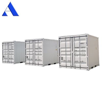 10 pieds 8 pieds 6 pieds Mini Conteneurs de stockage de petite taille Contenants extérieurs Dimensions 1830 x 1950 x 2090 mm Capacité 5 CBM