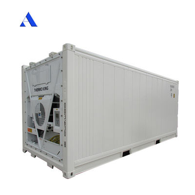 Réfrigérateur réfrigéré thermo-king de 20 pieds avec dimensions externes 606*244*259mm et capacité 32CBM