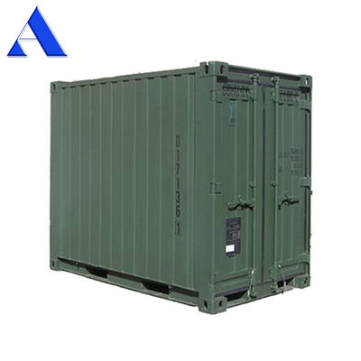 Container d'expédition mini-entreposage de 8 pieds x 5 pieds avec double porte arrière à l'extrémité en acier sec/matériau de coupe pratique et polyvalent