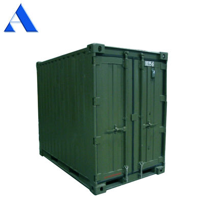Container d'expédition mini-entreposage de 8 pieds x 5 pieds avec double porte arrière à l'extrémité en acier sec/matériau de coupe pratique et polyvalent