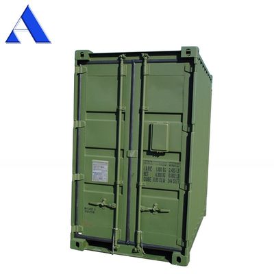 Container d'expédition mini-entreposage de 8 pieds x 5 pieds avec double porte arrière à l'extrémité en acier sec/matériau de coupe pratique et polyvalent