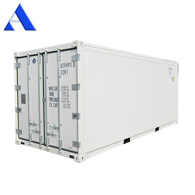 20 pieds de réfrigérateur Corten-A Reefer Container à Dubaï Idéal pour le transport du poisson et de la viande dans le congélateur