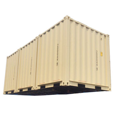 6.5ft Tricon Portable Storage Mini Box 6ft x 8ft Corten Steel Container pour le stockage ou l'expédition