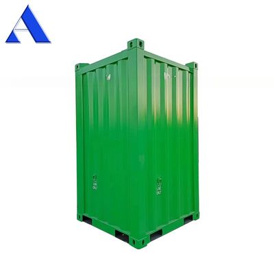 6 pieds DNV 2.7-1 Unités de transport de fret standard CCU Boîte de forage fermée 6 pieds Mini Container offshore Sling Set Optionnel