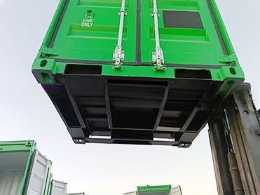 6 pieds DNV 2.7-1 Unités de transport de fret standard CCU Boîte de forage fermée 6 pieds Mini Container offshore Sling Set Optionnel