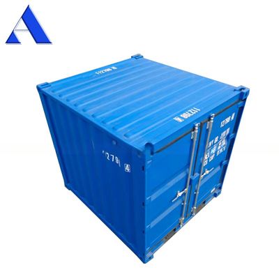 9.95CBM Capacité personnalisée 8 pieds 8 pieds mini conteneur d'expédition vente en gros conteneur d'acier sec à Tianjin Shanghai Qingdao