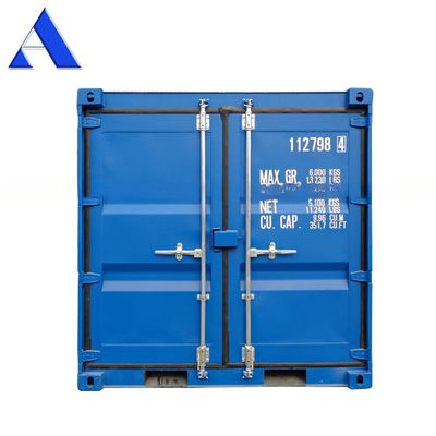 9.95CBM Capacité personnalisée 8 pieds 8 pieds mini conteneur d'expédition vente en gros conteneur d'acier sec à Tianjin Shanghai Qingdao