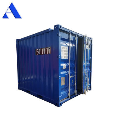 14 CBM Capacité DNV 2.7-1 Conteneur offshore standard de 10 pieds avec Padeye inclus et boîte fermée à sec