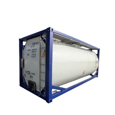 IMDG T4 Matériau d'acier standard 20 pieds ISO réservoir de carburant 26000L Capacité pour le transport sûr de diesel et d'essence