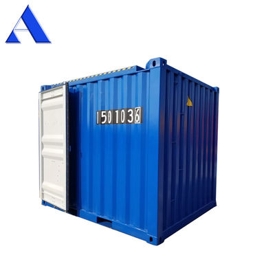 14 CBM Capacité DNV 2.7-1 Conteneur offshore standard de 10 pieds avec Padeye inclus et boîte fermée à sec