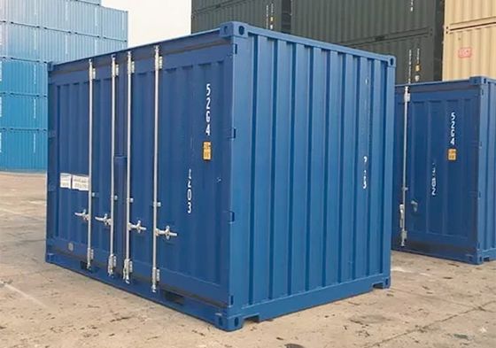 Container d'expédition de stockage de marchandises secs de 12 pieds 3.6m avec ouverture de porte latérale et certification BV CSC en acier corten