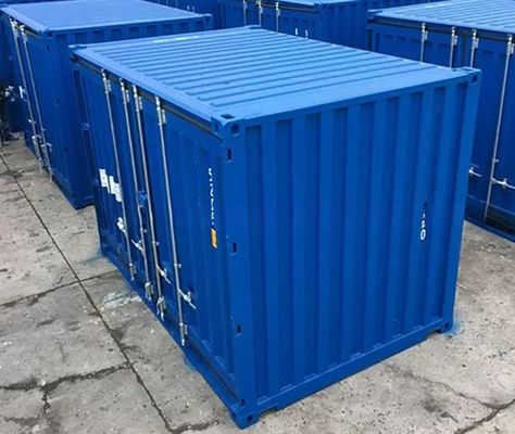 Container d'expédition de stockage de marchandises secs de 12 pieds 3.6m avec ouverture de porte latérale et certification BV CSC en acier corten