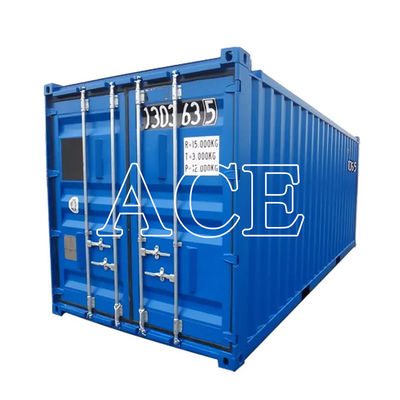 Container offshore de 20 pieds DNV 2.7-1 Standard 6m Forage pétrolier Boîte fermée 20 pieds de longueur plancher en acier Sling optionnel