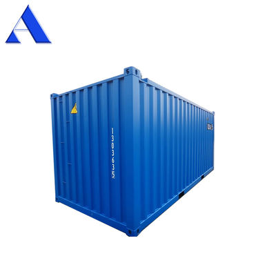 Container offshore de 20 pieds DNV 2.7-1 Standard 6m Forage pétrolier Boîte fermée 20 pieds de longueur plancher en acier Sling optionnel