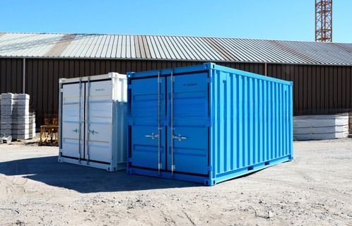Container d'expédition à vapeur de 15 pieds, dimensions extérieures 4550 x 2200 x 2260 mm, charge utile maximale 5000 kg