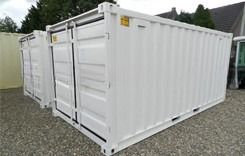 Container d'expédition à vapeur de 15 pieds, dimensions extérieures 4550 x 2200 x 2260 mm, charge utile maximale 5000 kg