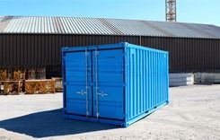 Container d'expédition à vapeur de 15 pieds, dimensions extérieures 4550 x 2200 x 2260 mm, charge utile maximale 5000 kg