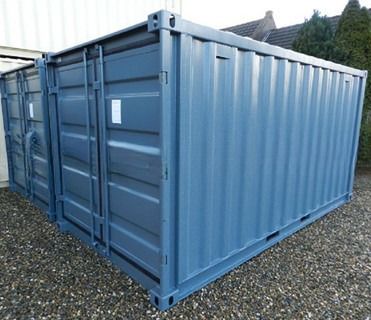Container d'expédition à vapeur de 15 pieds, dimensions extérieures 4550 x 2200 x 2260 mm, charge utile maximale 5000 kg