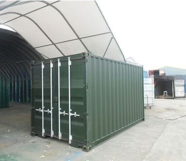 Container d'expédition à vapeur de 15 pieds, dimensions extérieures 4550 x 2200 x 2260 mm, charge utile maximale 5000 kg