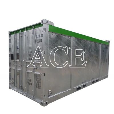 Corten-A 20ft DNV 2.7-1 Container offshore de chargement sec à plafond ouvert standard avec certificat BV DNV Capacité 31cbm