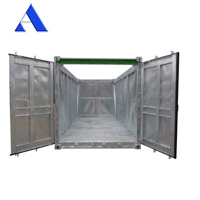 Corten-A 20ft DNV 2.7-1 Container offshore de chargement sec à plafond ouvert standard avec certificat BV DNV Capacité 31cbm