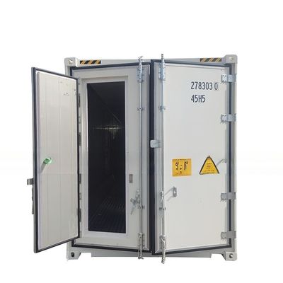 Fonction de strogé Porte pivotante arrière double 40ft mousse en PU isolé corps réfrigéré réfrigéré Container isolé