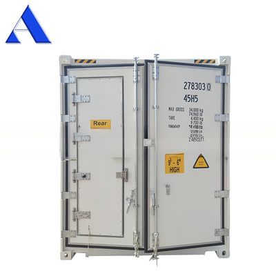 Fonction de strogé Porte pivotante arrière double 40ft mousse en PU isolé corps réfrigéré réfrigéré Container isolé