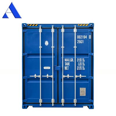 38 CBM Container d'expédition à cube de 20 pieds de hauteur avec dimensions internes 5898 x 2352 x 2695 mm