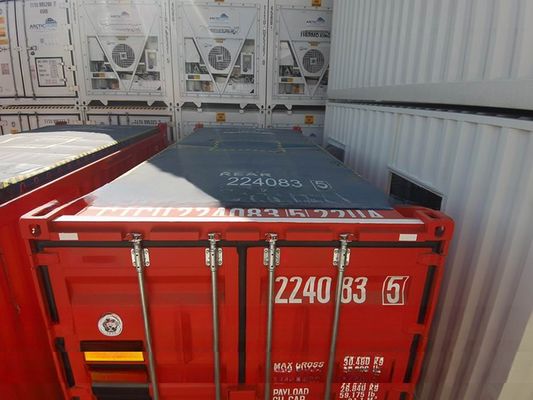 Container à plafond ouvert de 31 m3 pour stockage à sec en mer dans l'acier et l'acier corten BV