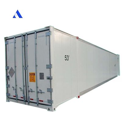 53 pieds réfrigérateur congélateur salle de stockage à froid 53 pieds 53 pieds conteneurs Reefer à Dubaï Température la plus basse -30 C