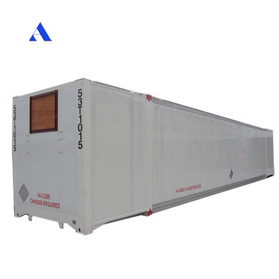 53 pieds réfrigérateur congélateur salle de stockage à froid 53 pieds 53 pieds conteneurs Reefer à Dubaï Température la plus basse -30 C