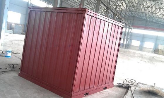 Boîte de stockage mobile à portée de 2m 3m 4m 5m 6m en acier galvanisé