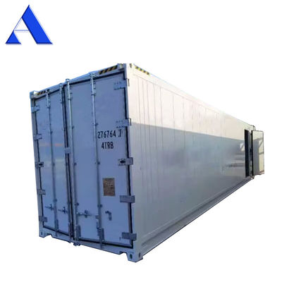 Réfrigérateur iso de 40 pieds avec charge utile maximale 27580KG 28.4CBM Capacité réfrigérateur à double température et réfrigérateur