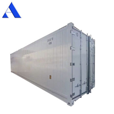 Réfrigérateur iso de 40 pieds avec charge utile maximale 27580KG 28.4CBM Capacité réfrigérateur à double température et réfrigérateur