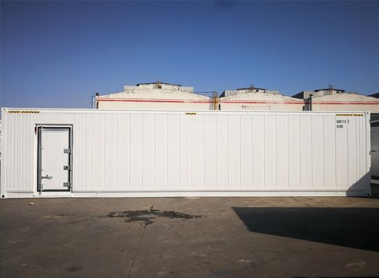 Réfrigérateur iso de 40 pieds avec charge utile maximale 27580KG 28.4CBM Capacité réfrigérateur à double température et réfrigérateur