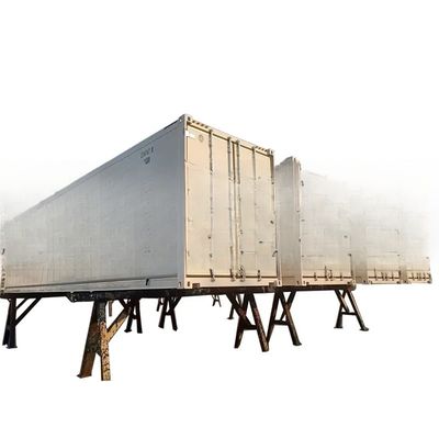 Container à haute cube de 40 pieds diesel électrique à propulsion autonome pour les accessoires terrestres ou ferroviaires Fournir un ensemble complet de pièces