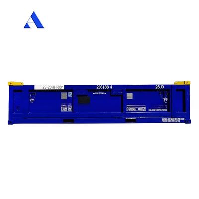 20 pieds DNV2.7-1 Container de chargement offshore de demi-hauteur standard avec une capacité de 14,00 m2 Conception standard ISO10855