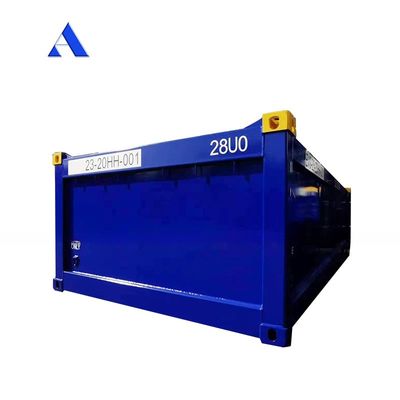 20 pieds DNV2.7-1 Container de chargement offshore de demi-hauteur standard avec une capacité de 14,00 m2 Conception standard ISO10855