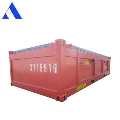 20 pieds DNV2.7-1 Container de chargement offshore de demi-hauteur standard avec une capacité de 14,00 m2 Conception standard ISO10855