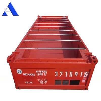 20 pieds DNV2.7-1 Container de chargement offshore de demi-hauteur standard avec une capacité de 14,00 m2 Conception standard ISO10855