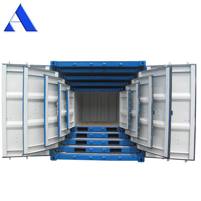 5 CBM Capacité Mini Container d'expédition de couleur personnalisée avec logo de 5 à 10 pieds d'acier et de matériau Corten