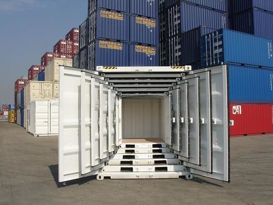 5 CBM Capacité Mini Container d'expédition de couleur personnalisée avec logo de 5 à 10 pieds d'acier et de matériau Corten