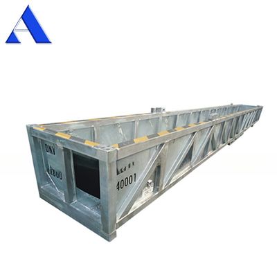 Charge utile maximale 12000 kg 39 à 76 pieds LR galvanisé certifié DNV 2.7-1 Standard Open Top DNV Offshore Cargo Basket