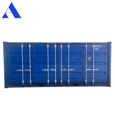 Accès à gauche ou à droite Container latéral ouvert de 20 pieds avec dimensions extérieures de 6058 x 2438 x 2591 mm et grande ouverture de porte