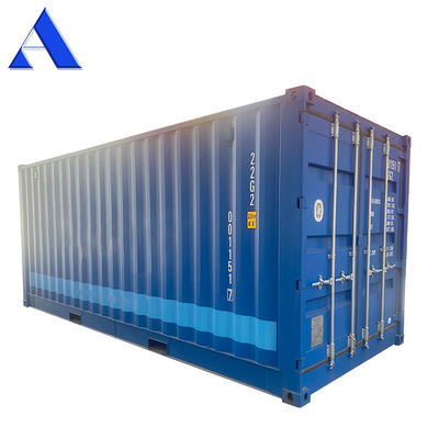 Accès à gauche ou à droite Container latéral ouvert de 20 pieds avec dimensions extérieures de 6058 x 2438 x 2591 mm et grande ouverture de porte