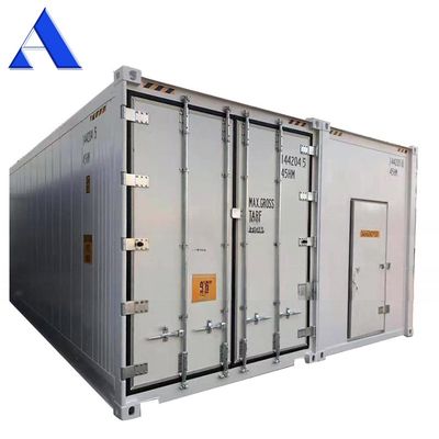 40 pieds de bâtiment Reefer Container 40HQ entrepôt de chambre froide certifié CSC acier et plancher plat
